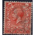 GB 1912 - 24 KGV 2d Orange Die 1 SG 368 Wmk 100...