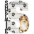 I Love My Sheltie Fridge Magnet