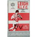 1982 programme Leigh v. Widnes