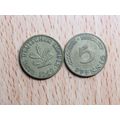 1949d 5 Pfennig Germany Coin