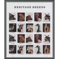 Heritage Breeds Animals Sheet of 20 Current Rat...