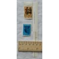 1970 two unused Greek stamps