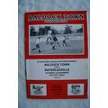 1997 programme Badock Town v. Waterlooville