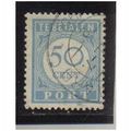 NETHERLANDS 1912 OFFICIAL 50C BLUE F/U SGD246