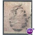 1867 SG127 5/- Pale Rose Plate 1 Good Used - sl...