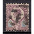 GB 1902 - 13 KEV11 5d Purple & Blue Variety sta...