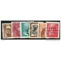 1955 6 different values - #2202 fine used (o)