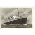 United States Lines SS WASHINGTON Company Postcard