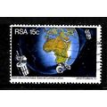 SOUTH AFRICA 1975 15c GLOBES AND SATELLITES SG ...