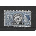 Bermuda.SG141 4d Postmaster Perot's stamp (Blac...