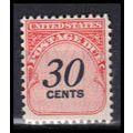 J98 30c Postage Due Barely Clears MNH KA0767