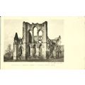 Yorkshire RIEVAULX ABBEY Church East Postcard (...