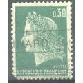 France 1969 - 30c green - "Republique" - used