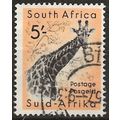 South Africa 1954 SG163 5/- Black-Brown & Yello...