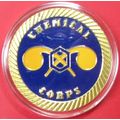 US Army, Chemical Corps. Challenge Coin. 1.50"....