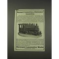 1910 Davenport Locomotives Ad - Contractors'