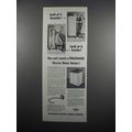 1950 Frigidaire Electric Water Heater Ad - Look...