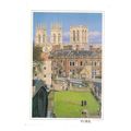 THE MINSTER AND LENDAL BRIDGE, YORK unused vint...