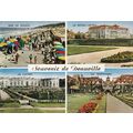 Deauville Multiview France Postcard posted 1967...