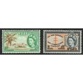 Fiji 1954 Health Stamps set 2v SG296-297 MM
