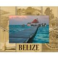 Belize Laser Engraved Wood Picture Frame Landsc...