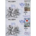 UKRAINE FDC Kyiv Heroic professions. Angels of ...
