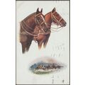 Horses, Military Gun Team, 1917 - Tuck's Oilett...
