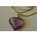 Vintage Necklace Amethyst Pool of Light Gemston...