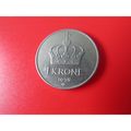 1978 NORWAY ONE KRONE FREE POST. AAF