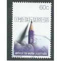 AUS 2012 60c 'COMPULSORY ENROLMENT' FINE USED (...