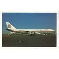 Aviation EGYPTAIR BOEING 747-2B4B Postcard by A...