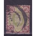 GB 1902 KING EDVII 4d USED