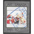 CAN 1992 50c 'CANADA ART' FINE USED (EBID71-214)