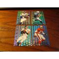 1995 Skybox, Paydirt Insert, 4-HOF Cards, ELWAY...