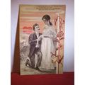 MARRIAGE PROPOSAL, ROMANCE used antique postcar...