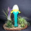 Vintage Smurfette Pez with Eyelashes Pez Dispen...