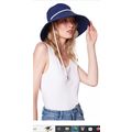 STEVE MADDEN Canvas Wide-Brim Bucket Hat With R...