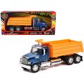 Freightliner 114SD Dump Truck Blue and Yellow "...