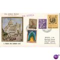 Vatican FDI Posta Aerea cover 1974 - SG (See in...