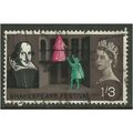 GB 1964 QE2 1/-3d Shakespeare Festival SG 648.(...