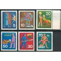 Germany 1970 - SG1529-34 - Voluntary Relief Ser...