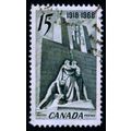 CANADA 1968 SG 629 15c SLATE BLACK ARMISTICE MO...