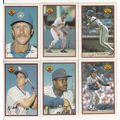 1989 Bowman Milwaukee Brewers team set 18 cards...