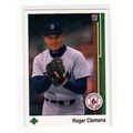 1989 Upper Deck Roger Clemens baseball card #19...