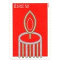 Eire. W Value. Candle. Unfranked SA/DC On Piece