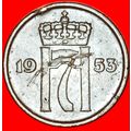 ROSES: NORWAY ★ 2 ORE 1953! LOW START ★ NO RESE...