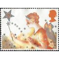 GB, CHRISTMAS, Fairy Godmother, orange 1985, 31p