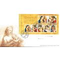 Great Britain SG MS3549 FDC: Christmas: Madonna...