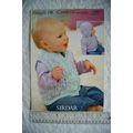 Vintage: Sirdar 1591 gilets, DK, birth to 7 years