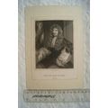 Vintage engraving - William, Lord Russell, Ob. ...
